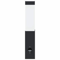 vidaXL Outdoor Wall Light 2 pcs Black 10.5 x 6 x 33 cm 5