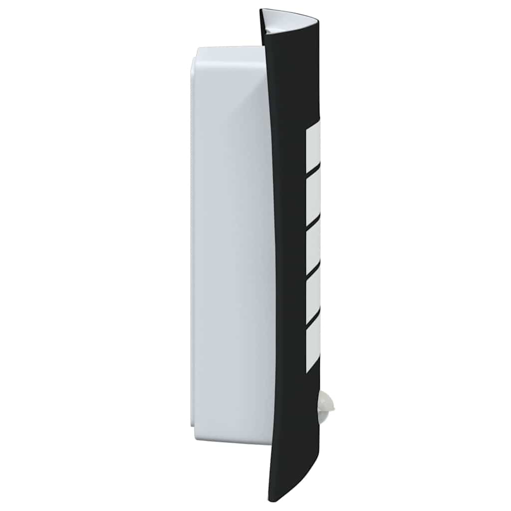 vidaXL Outdoor Wall Light 2 pcs Black 23.5 x 9 x 26 cm 6