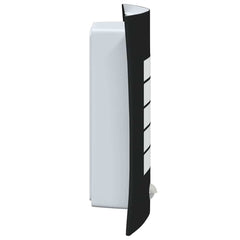 vidaXL Outdoor Wall Light 2 pcs Black 23.5 x 9 x 26 cm 6