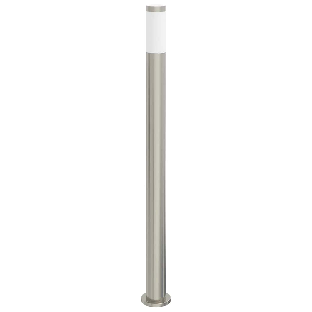 vidaXL Bollard Light with Sensor 110 cm Stainless Steel IP44 5