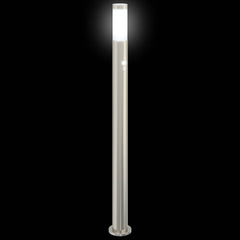 vidaXL Bollard Light with Sensor 110 cm Stainless Steel IP44 6