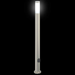 vidaXL Bollard Lights with Outlet 3pcs 110 cm Stainless Steel IP44 5