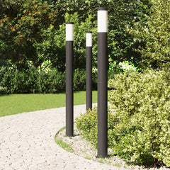 vidaXL Bollard Lights 3pcs 110 cm Stainless Steel IP44 3