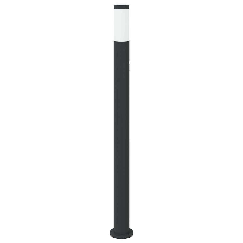 vidaXL Bollard Light with Sensor 110 cm Stainless Steel IP44 4