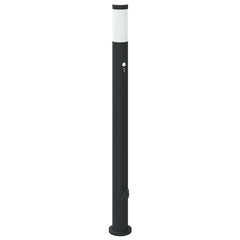 vidaXL Bollard Lights with Sensor&Outlet 3pcs 110 cm 4