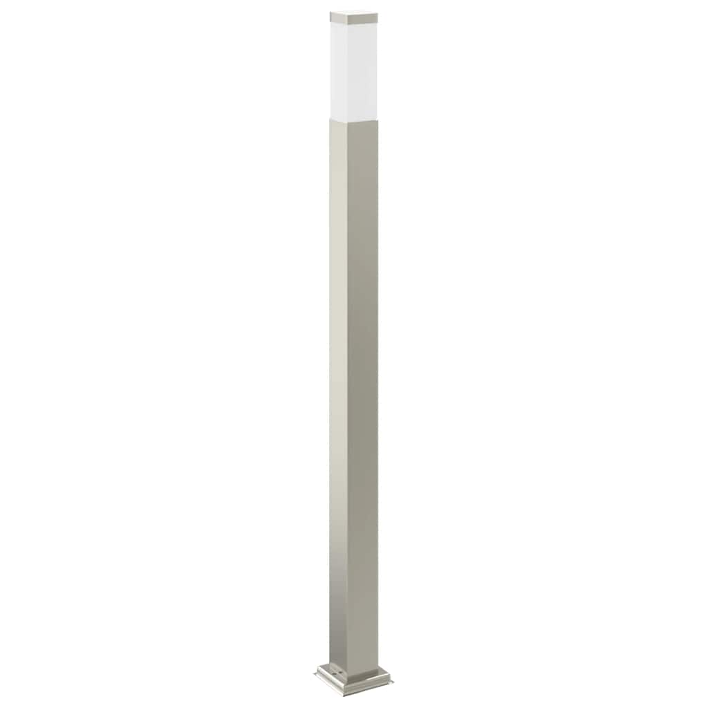 vidaXL Bollard Light with Sensor&Outlet 110 cm Stainless Steel IP44 5