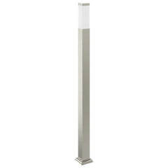 vidaXL Bollard Light with Sensor&Outlet 110 cm Stainless Steel IP44 5