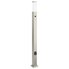 vidaXL Bollard Lights with Sensor&Outlet 3 pcs 110 cm 4