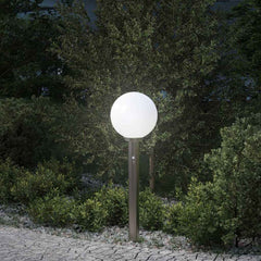 vidaXL Bollard Light with Sensor 80 cm Stainless Steel IP44 1