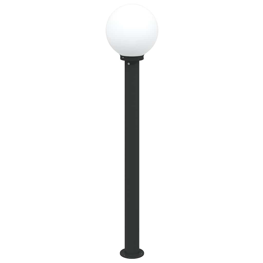 vidaXL Bollard Light 120 cm Black IP44 4