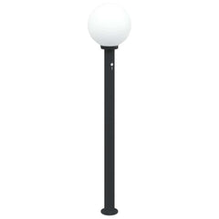 vidaXL Bollard Light with Sensor 120 cm Black IP44 2