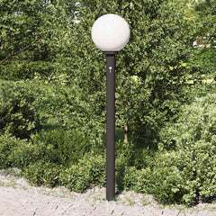 vidaXL Bollard Light with Sensor 120 cm Black IP44 3
