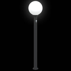 vidaXL Bollard Light with Sensor 120 cm Black IP44 6