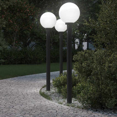vidaXL Bollard Lights with Sensor 3 pcs 120 cm Black IP44 1