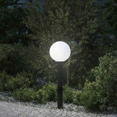 vidaXL Bollard Light with Outlet 80 cm Black IP44 1