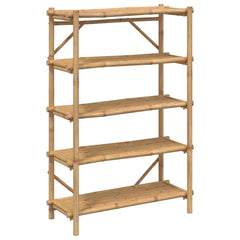 vidaXL 5-Layer Shelf 100x40x150 cm Bamboo 2