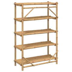 vidaXL 5-Layer Shelf 100x40x150 cm Bamboo 6