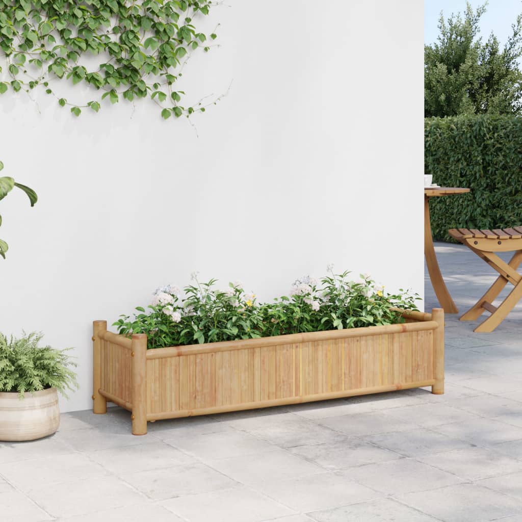 Planter Bamboo 100 cm 25 cm 30 cm