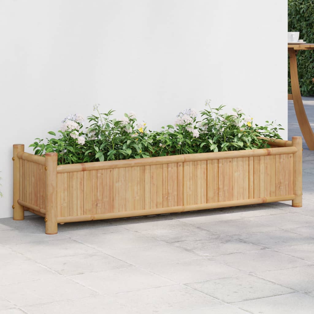 Planter Bamboo 100 cm 25 cm 30 cm