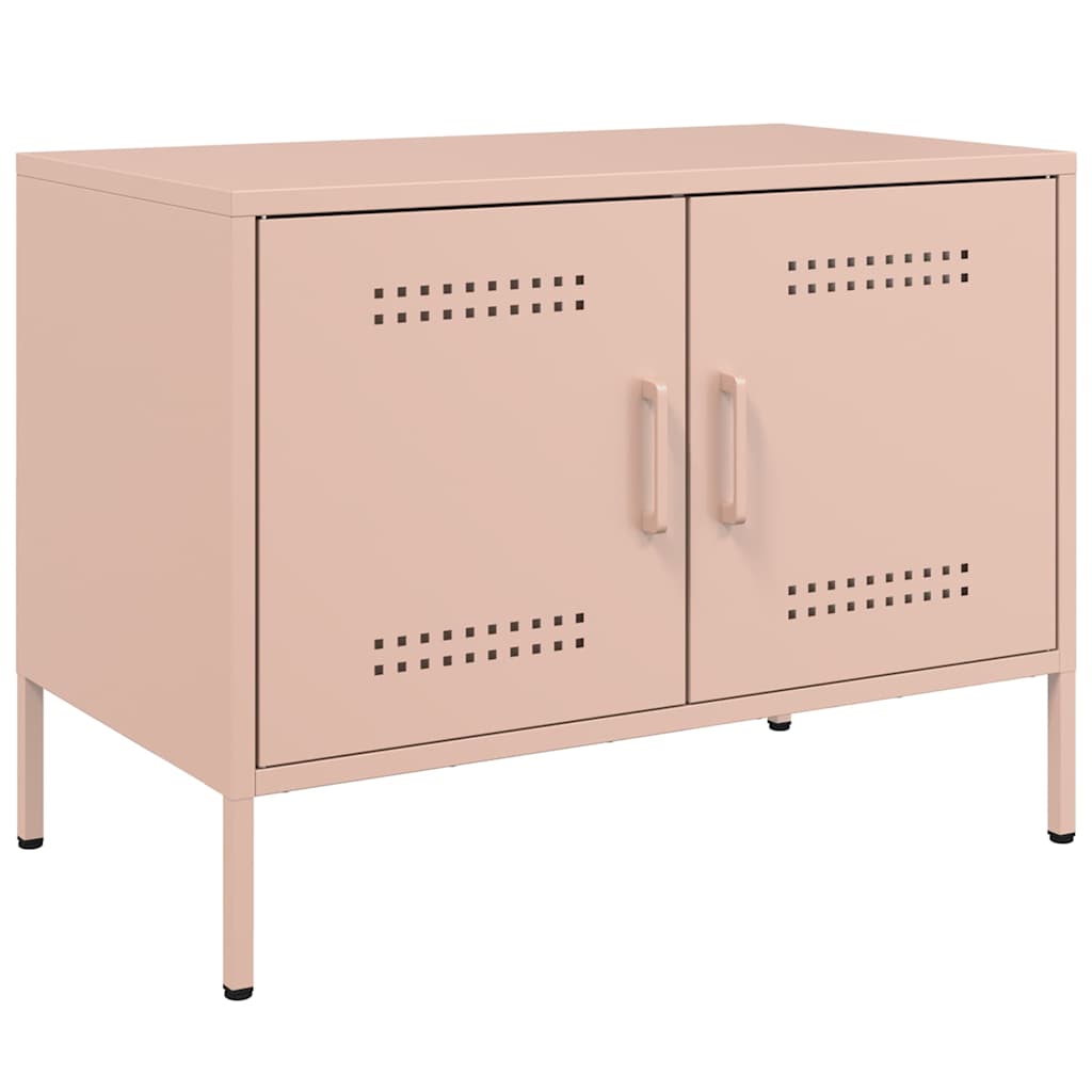 TV Cabinet 68x39x50,5 cm Steel Pink 2