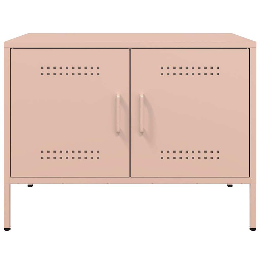TV Cabinet 68x39x50,5 cm Steel Pink 2