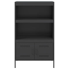 vidaXL Highboard Black 68x39x113 cm Steel 6