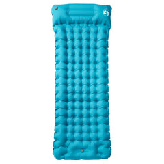 vidaXL Self Inflating Camping Mattress with Pillow 1-Person Blue 2