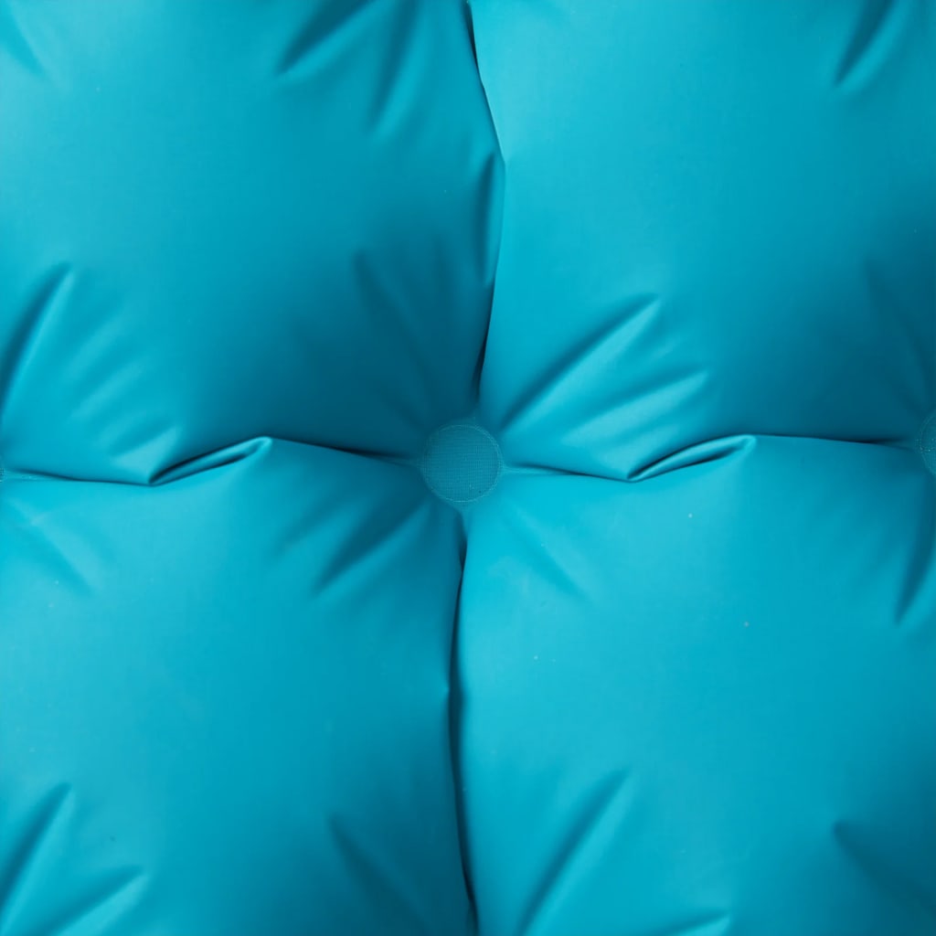 vidaXL Self Inflating Camping Mattress with Pillow 1-Person Blue 3