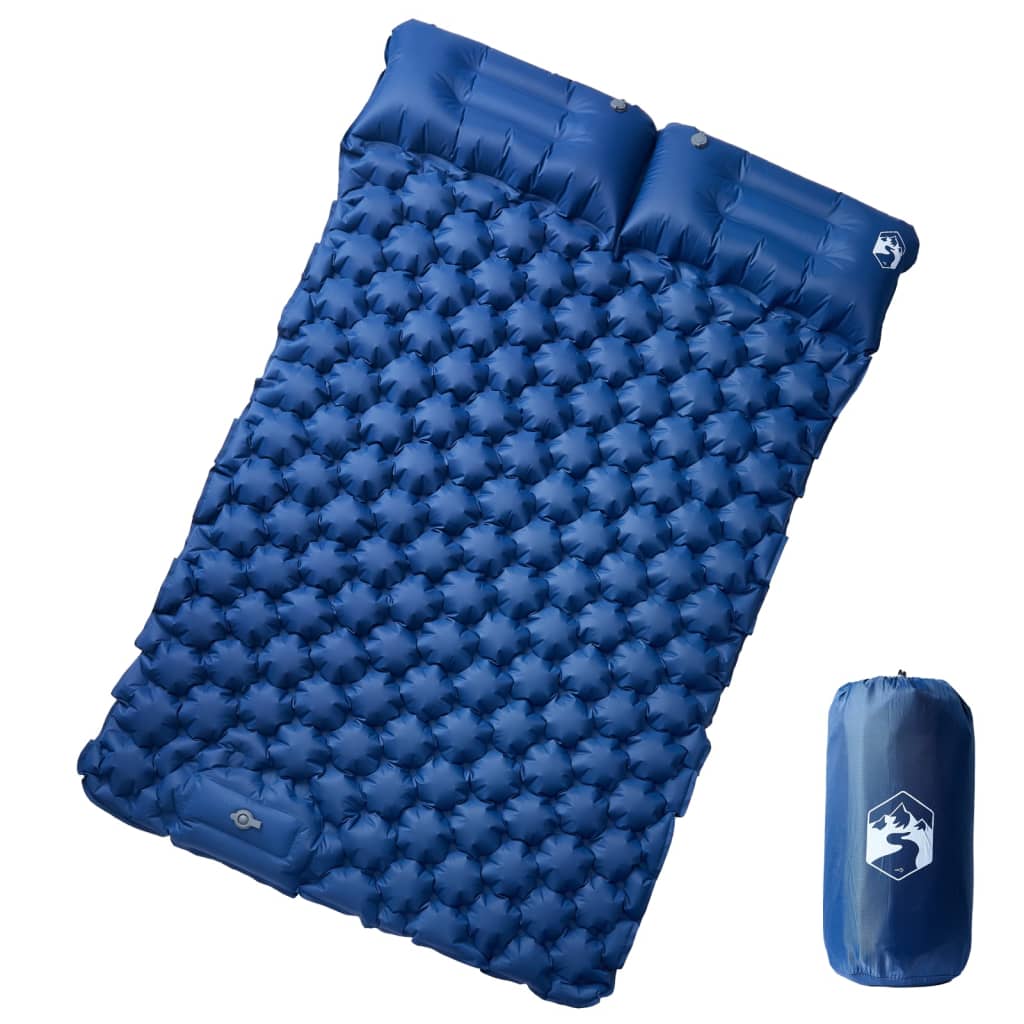 vidaXL Self Inflating Camping Mattress with Pillow