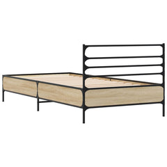 vidaXL Bed Frame without Mattress Sonoma Oak 90x200 cm 6