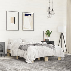 Bed Frame without Mattress 120x200 cm Sonoma oak