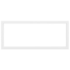 vidaXL Shelf Brackets for Washbasin 2 pcs White Rectangular Steel 6