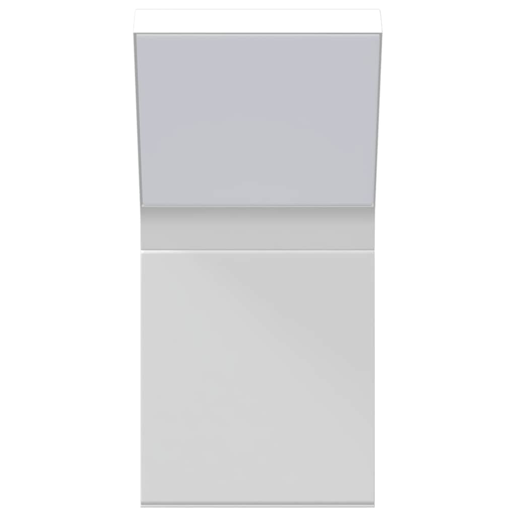vidaXL Outdoor LED Wall Lights 2pcs White Die-cast Aluminium 5