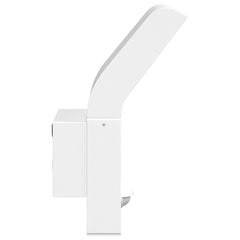 vidaXL Outdoor LED Wall Light with Sensor White Die-cast Aluminium 6
