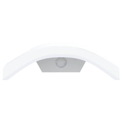 vidaXL Outdoor LED Wall Light with Sensor White Die-cast Aluminium 4