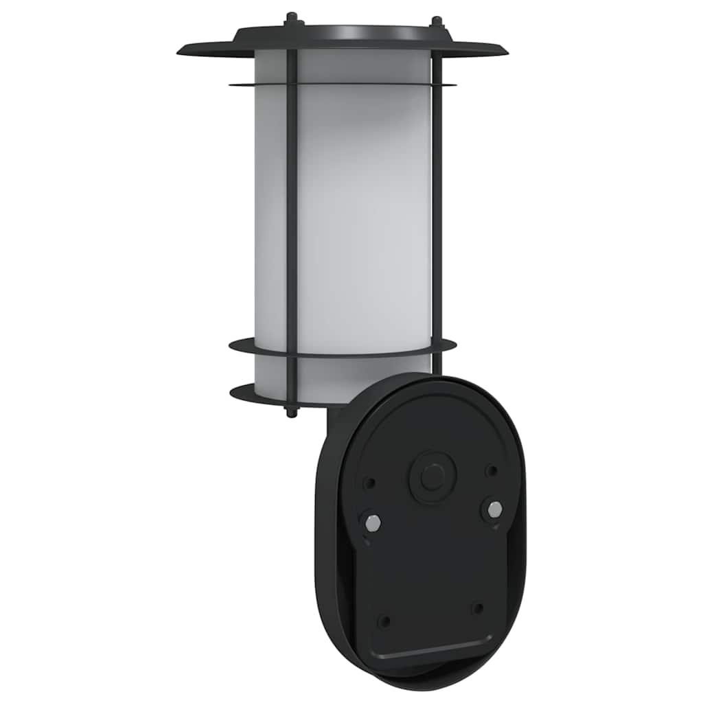 Outdoor Wall Light Stainless Steel Black