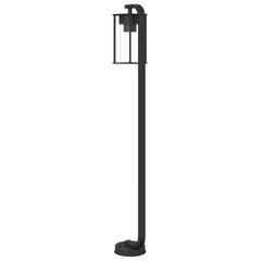 vidaXL Outdoor Floor Lamp Black 100 cm Stainless Steel 6