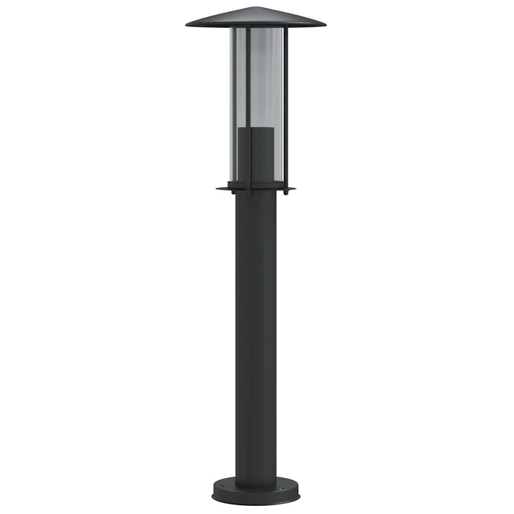 Outdoor Floor Lamp Black 60 cm Stainless Steel, image 2