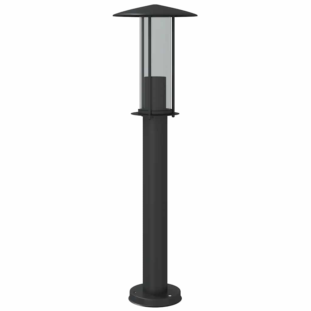 Outdoor Floor Lamp Black 60 cm Stainless Steel, image 4