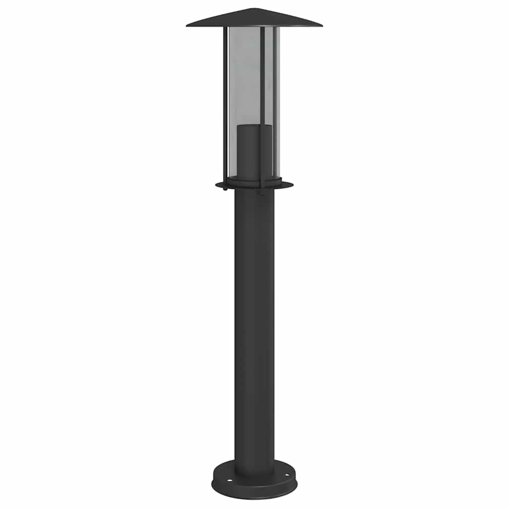 Outdoor Floor Lamp Black 60 cm Stainless Steel, image 6