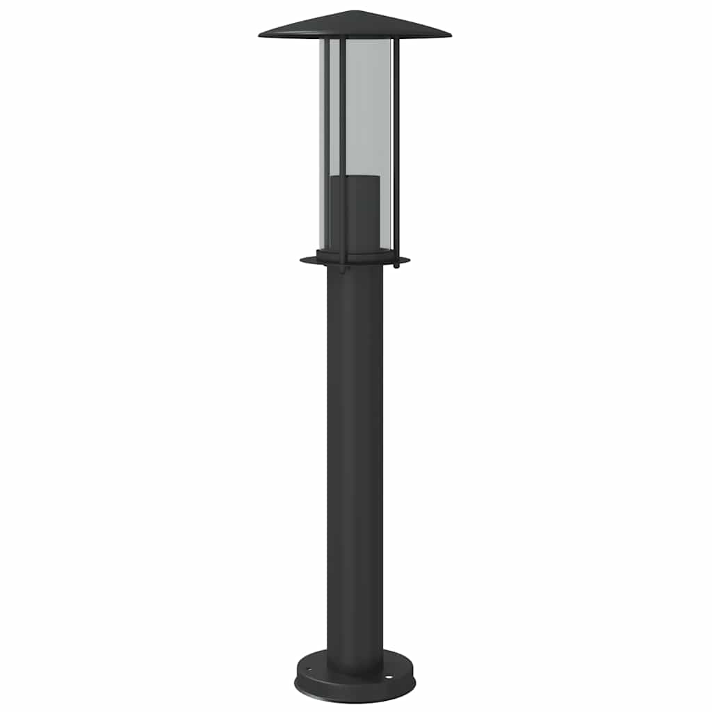 Outdoor Floor Lamp Black 60 cm Stainless Steel, image 5