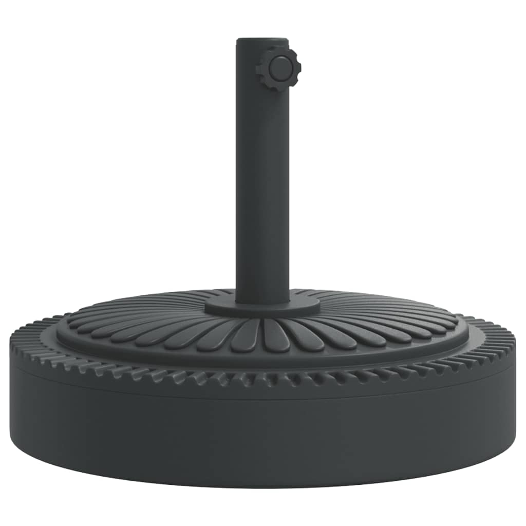 vidaXL Parasol Base for Ø38 / 48 mm Poles 25 kg Round 2