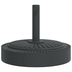 vidaXL Parasol Base for Ø38 / 48 mm Poles 25 kg Round 4