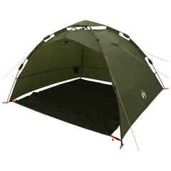 Fishing Tent 4-Person Quick Release Olive green