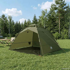Fishing Tent 4-Person Quick Release Olive green