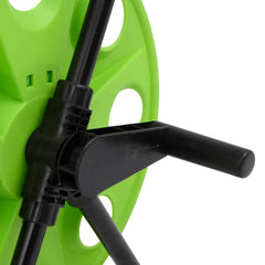 vidaXL Green Hose Reel Cart for 60 m 1/2" Hose Steel 6