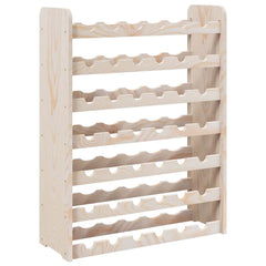 Wine Rack Solid Wood Pine