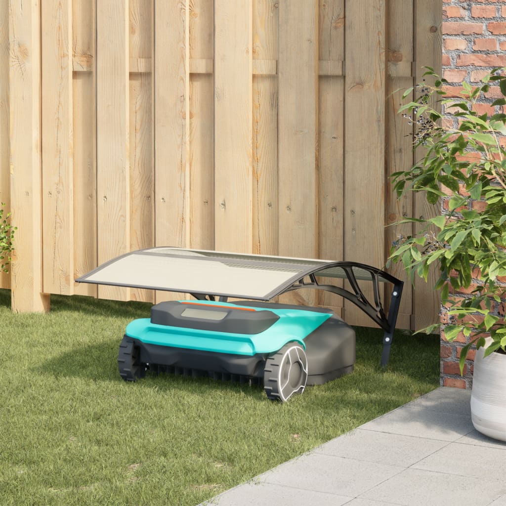 vidaXL Robot Mower Garage Black 80x101x46 cm 1
