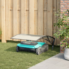 vidaXL Robot Mower Garage Black 80x101x46 cm 1