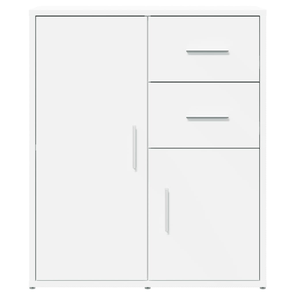 Sideboards 2 pcs 60x31x70 cm Engineered Wood White
